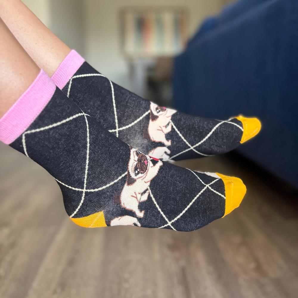 Pug Socks for Women