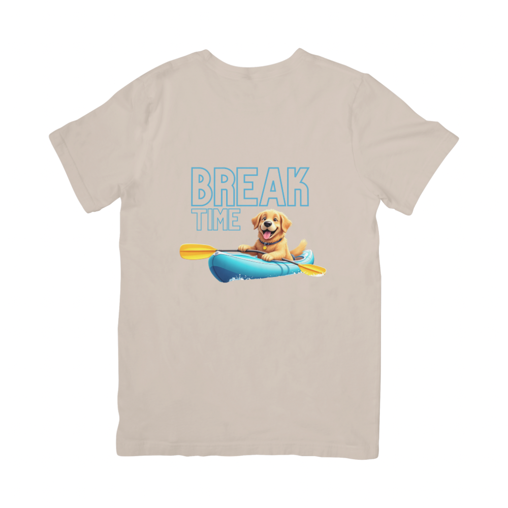 Golden Retriever Break Time