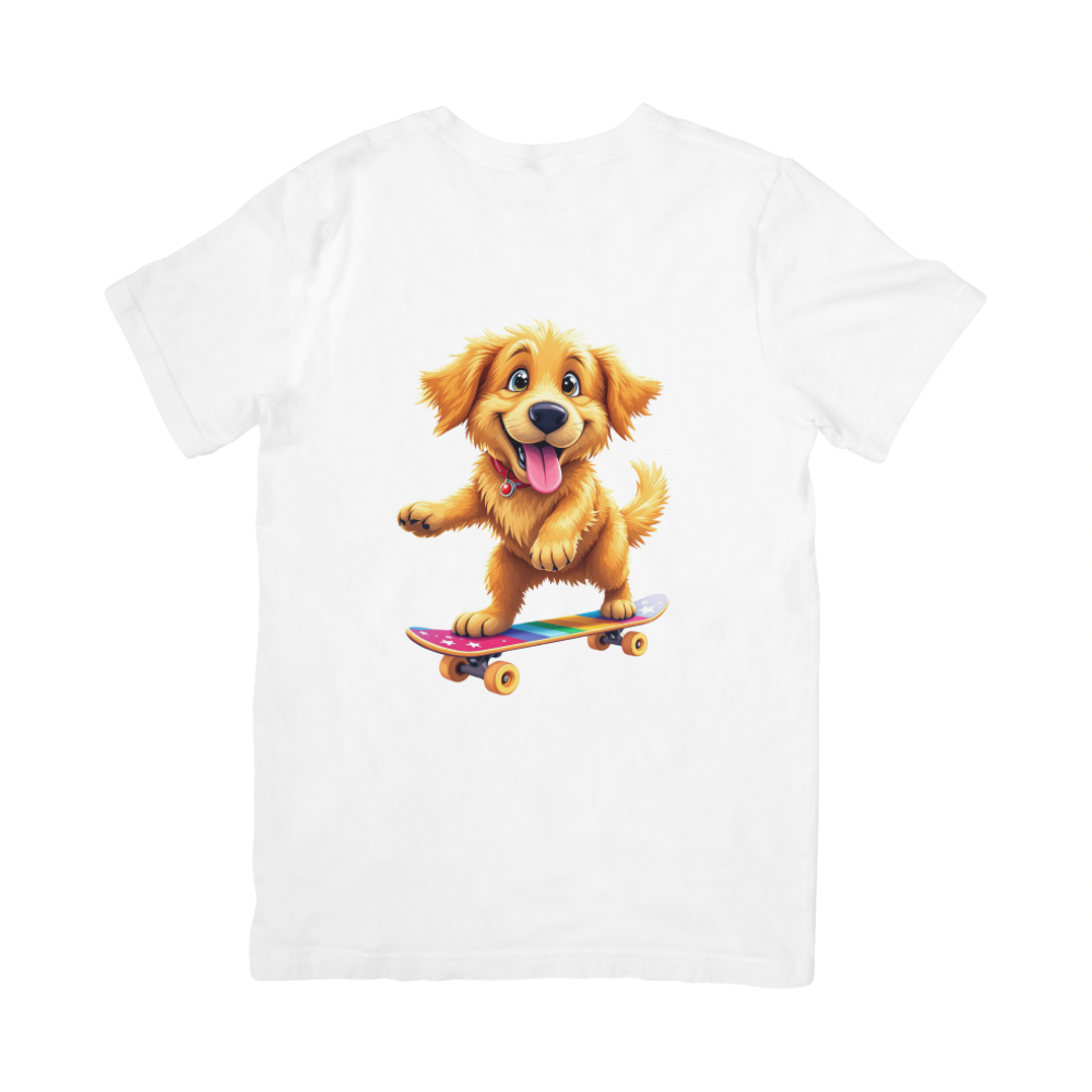 Golden Retriever Skating