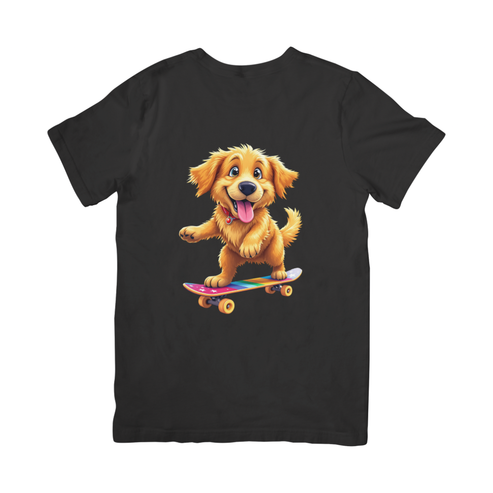Golden Retriever Skating