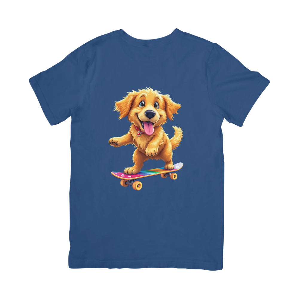 Golden Retriever Skating