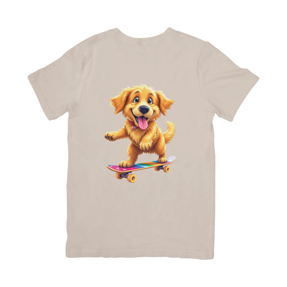 Golden Retriever Skating