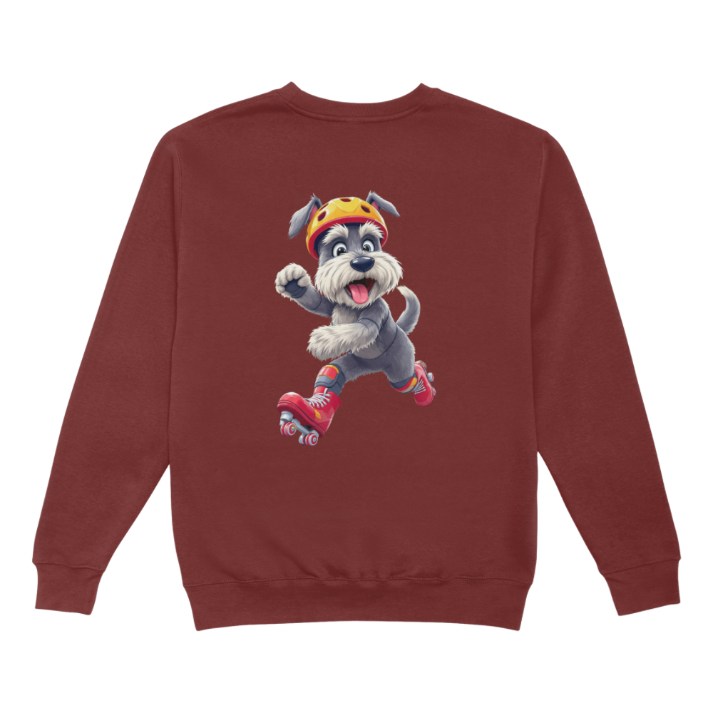 Schnauzer Roller Skate Sweater