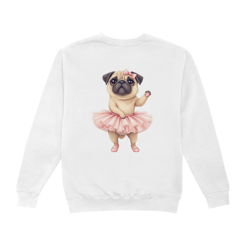 Pug Bailarina Sweater