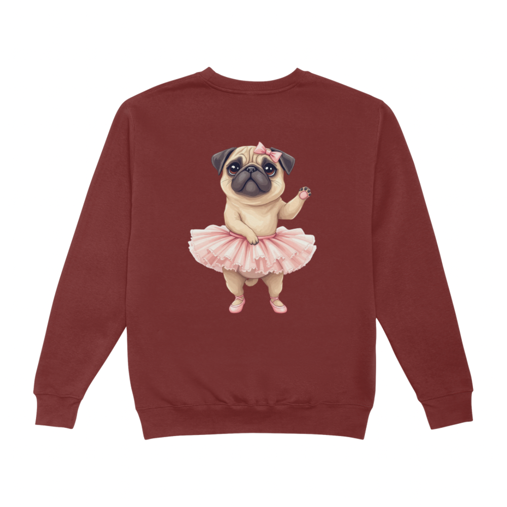 Pug Bailarina Sweater