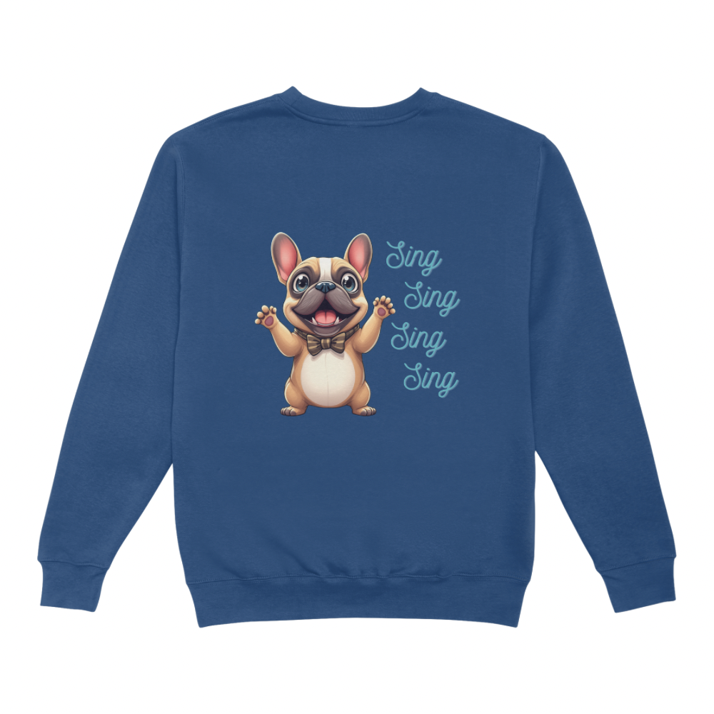 BullDog Francess Singing Sweater