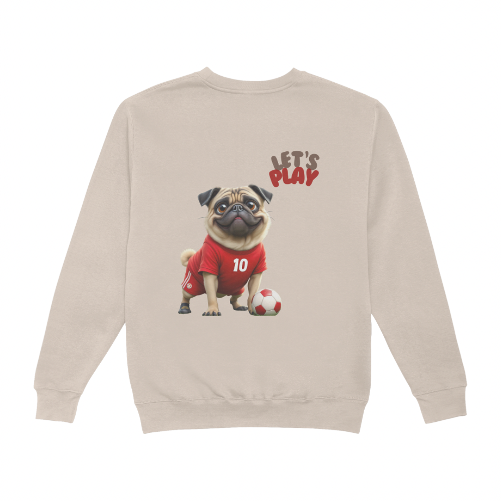 Pug Futbol Sweater