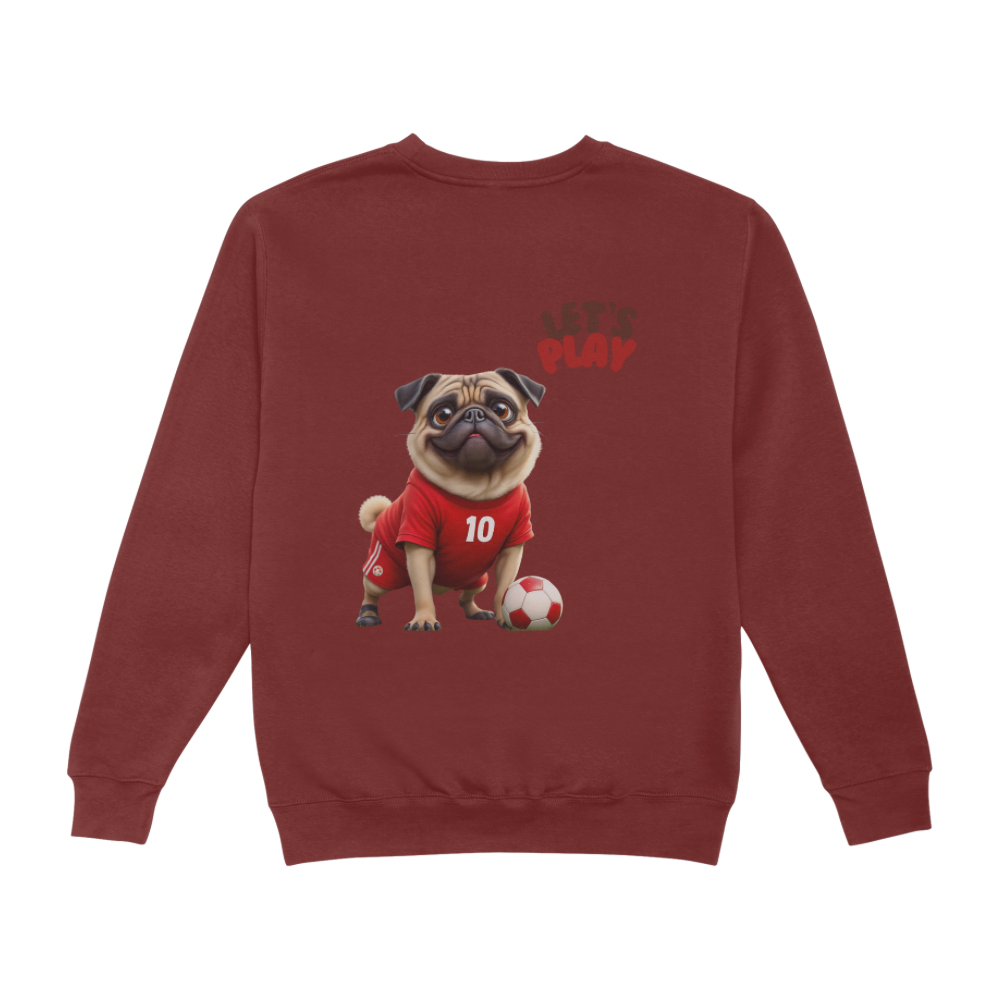 Pug Futbol Sweater