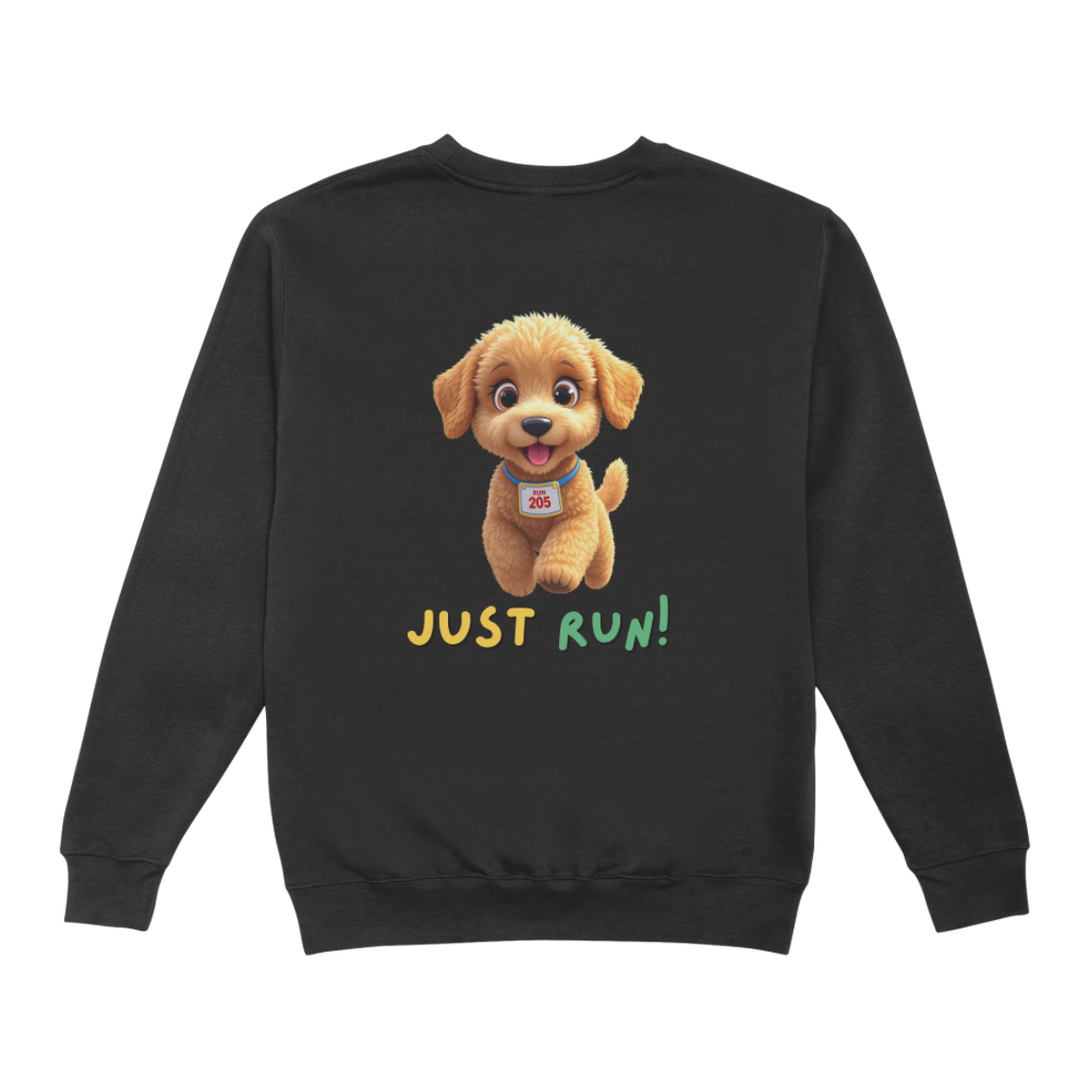 Golden Doddle Just Run Sweater