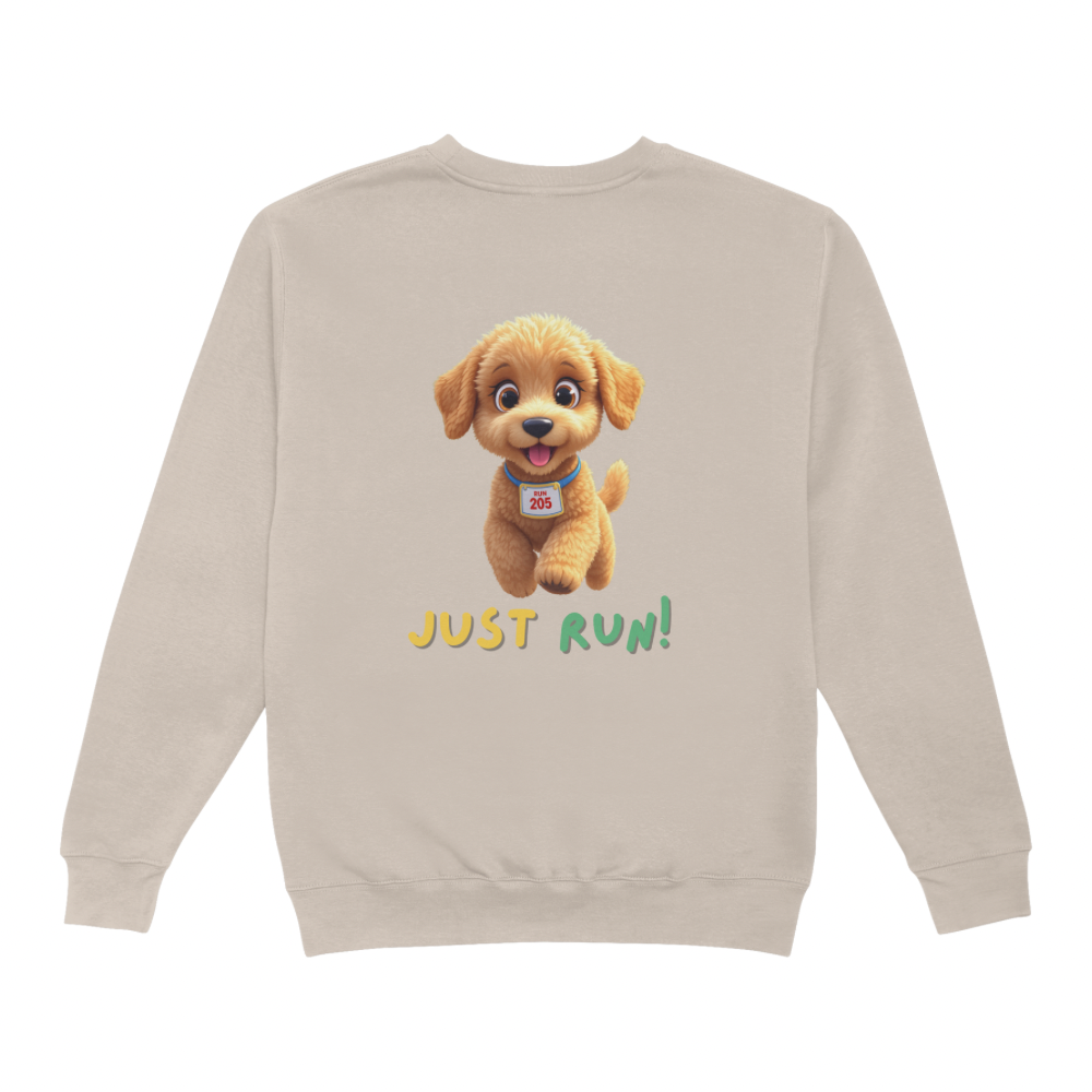 Golden Doddle Just Run Sweater
