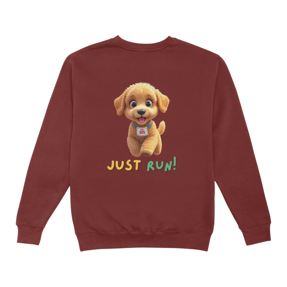 Golden Doddle Just Run Sweater