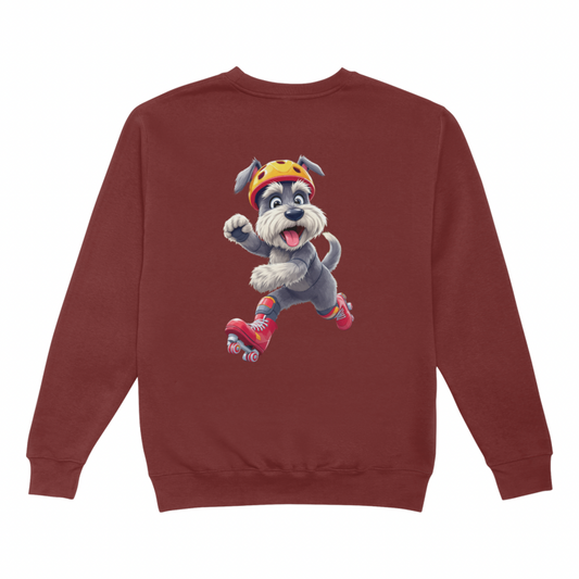 Schnauzer Roller Skate Sweater