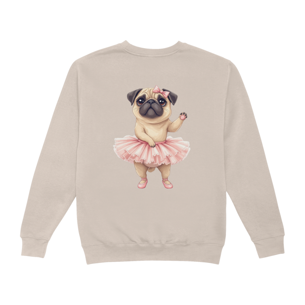 Pug Bailarina Sweater