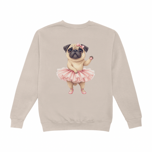 Pug Bailarina Sweater
