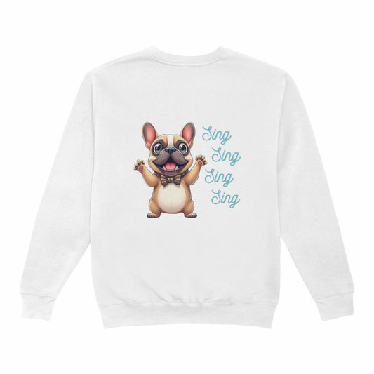 BullDog Francess Singing Sweater