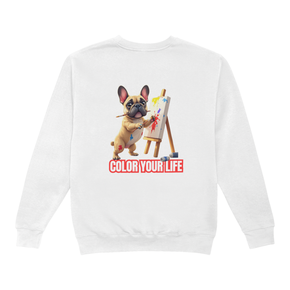 BullDog Francess Paint Sweater