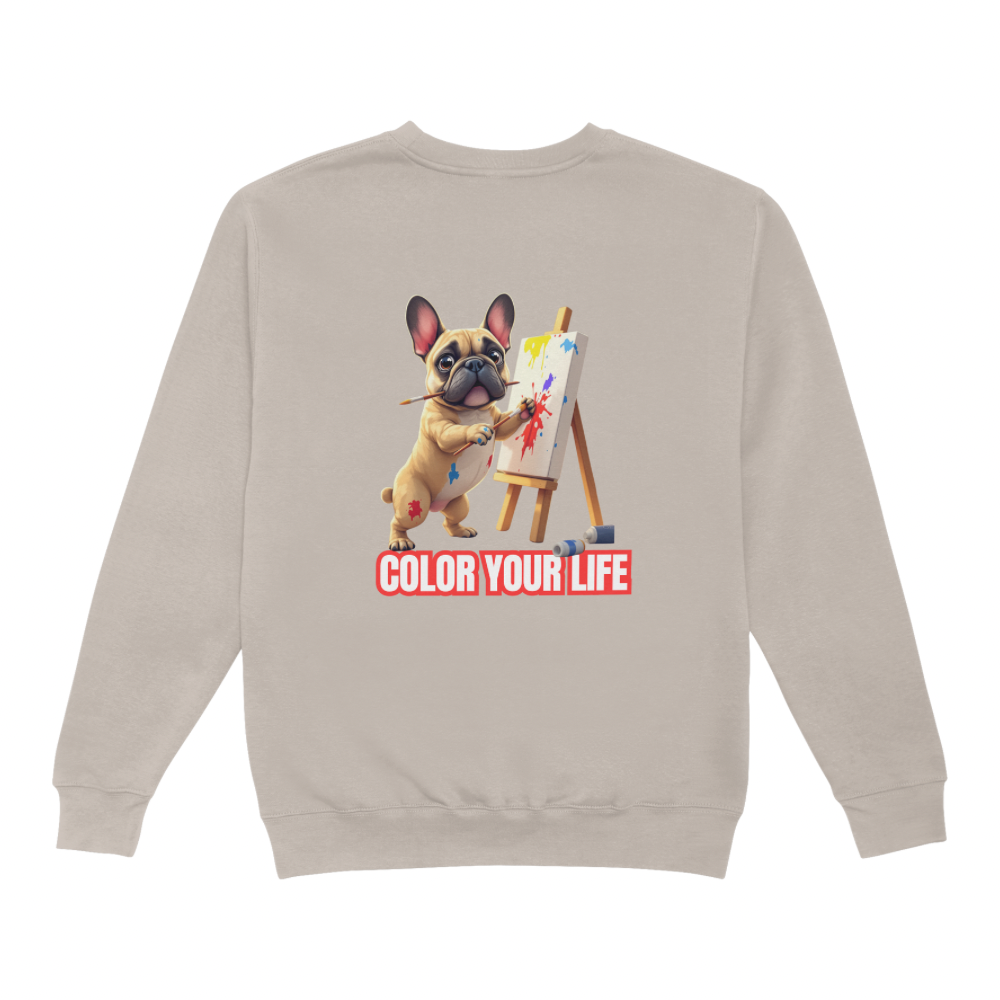 BullDog Francess Paint Sweater