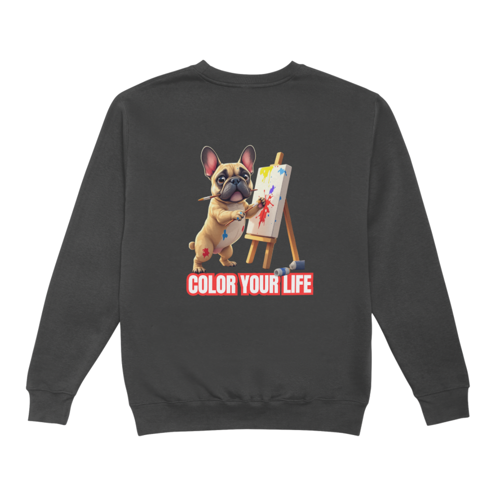 BullDog Francess Paint Sweater