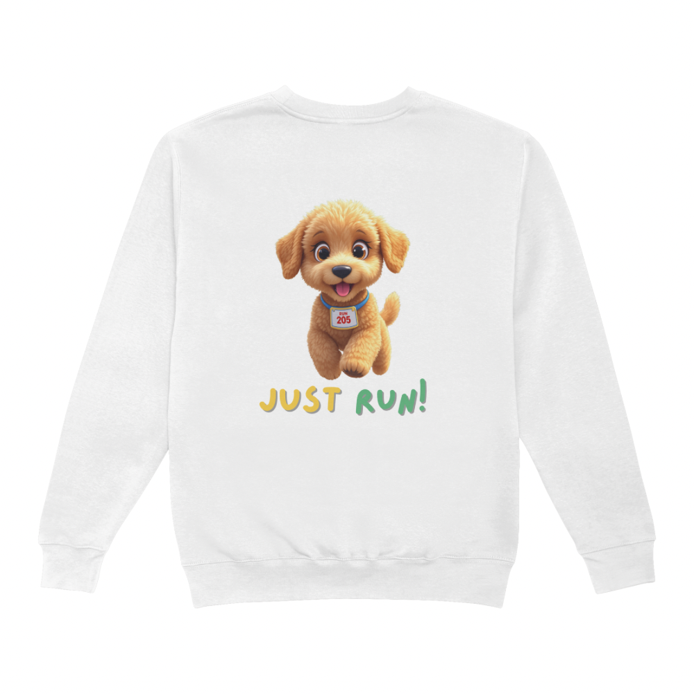 Golden Doddle Just Run Sweater